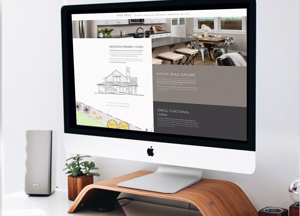 prairie crossing web design