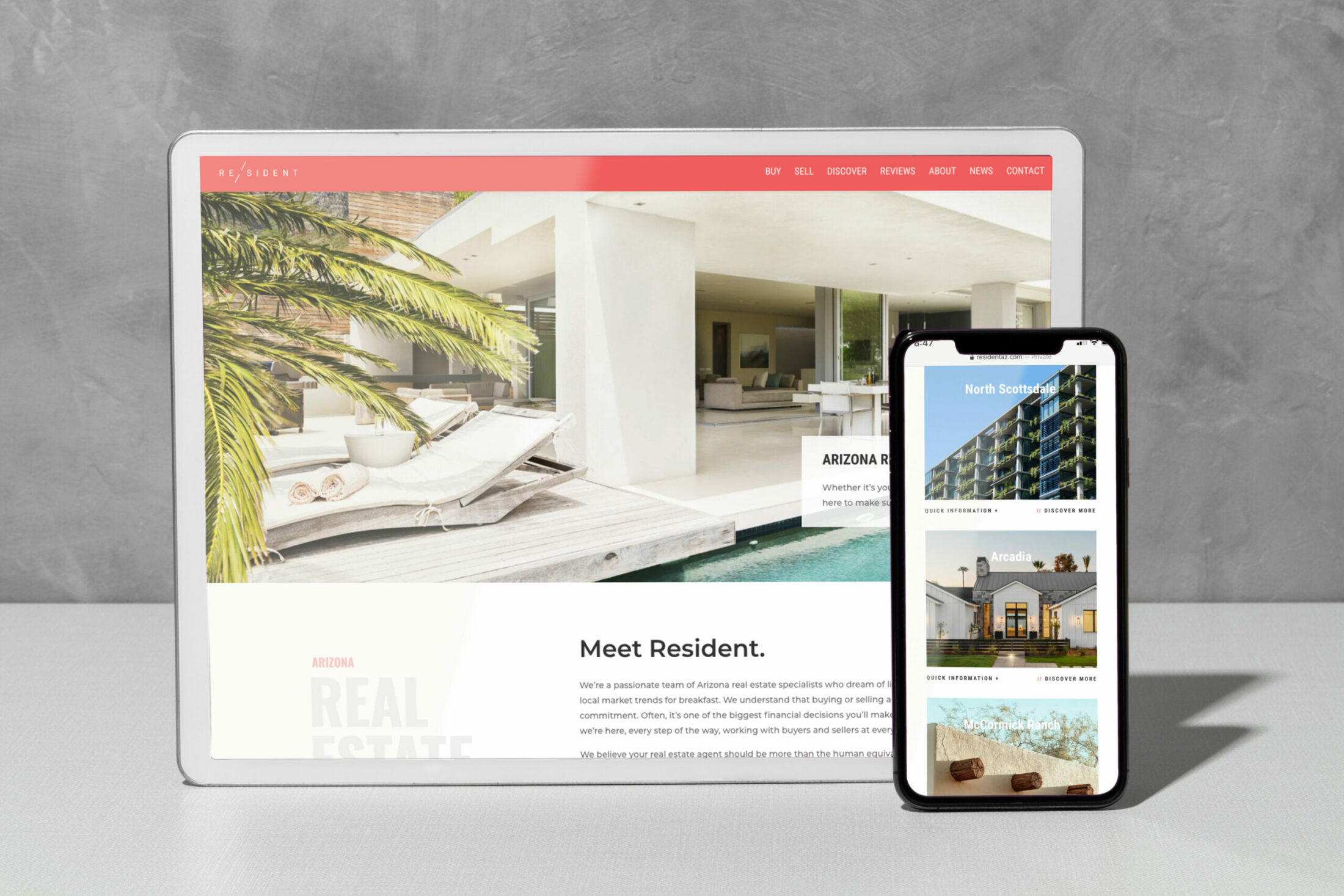 real estate website design