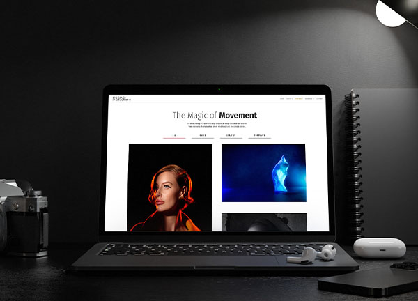 530 Dance Photography case study, website mockup 530 Dance Photography case study, website mockup