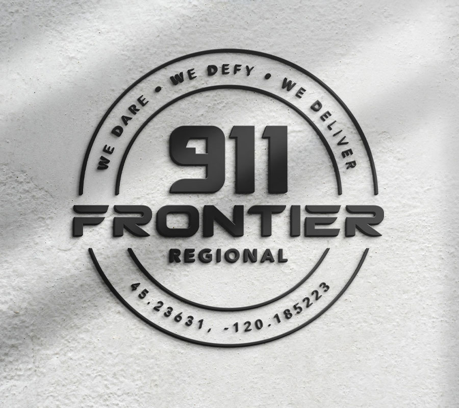 Frontier Logo Mock-up